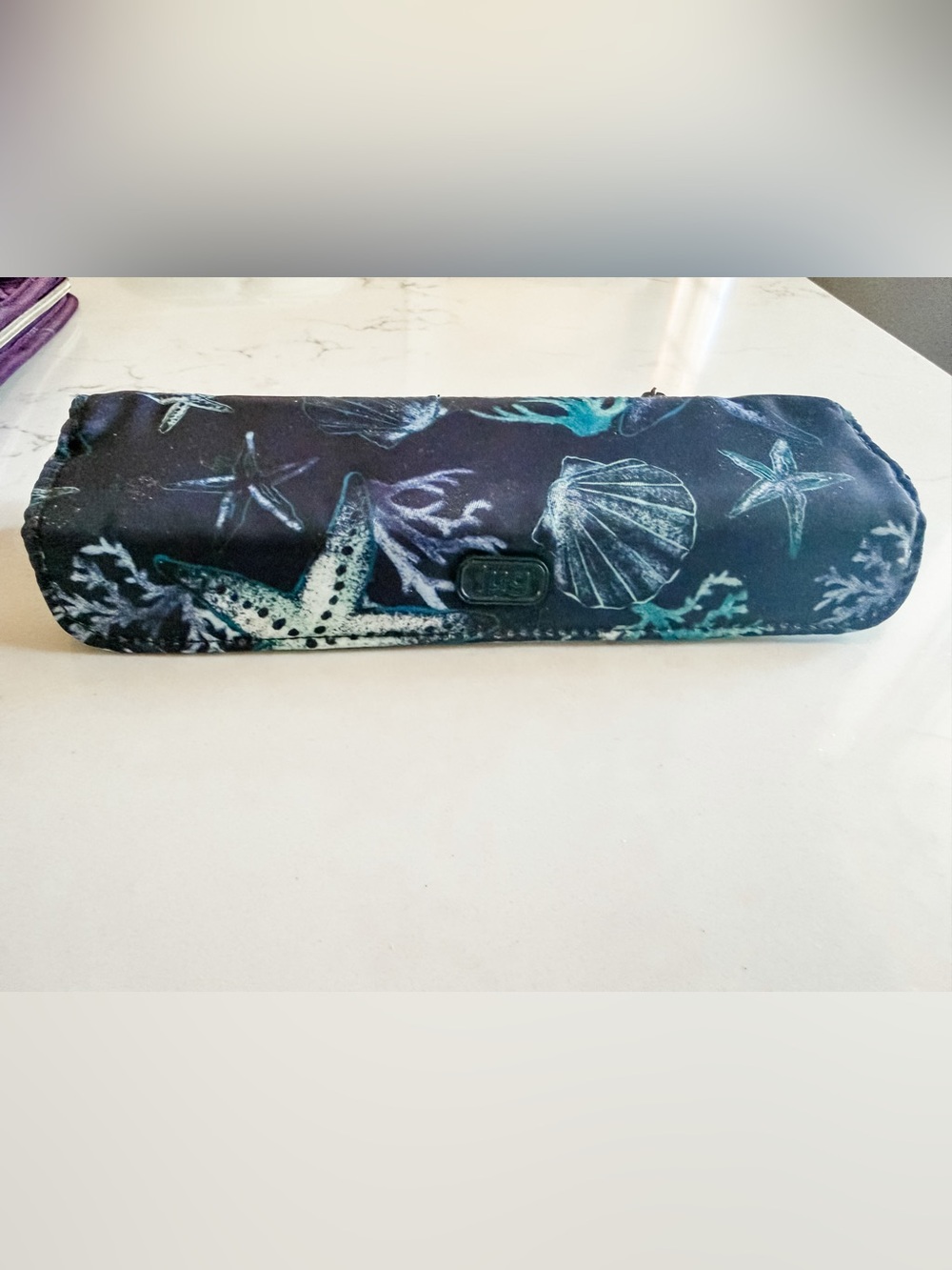 NWOT lug Choo Choo pill case in Blue Under the Sea Print